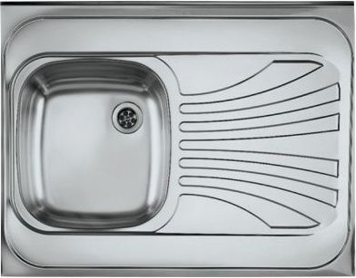 ALVEUS GENESIS PRIMAL 010L-LGI-60, мойка, нержавеющая сталь (без выпуска и сифона)