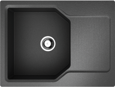 Omoikiri Yonaka 65 BL, мойка, гранит, черный