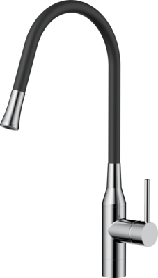 Omoikiri Yatomi-BN-BL смеситель, нержавеющая сталь/черный Omoikiri Yatomi-BN-BL смеситель, нержавеющая сталь/черный