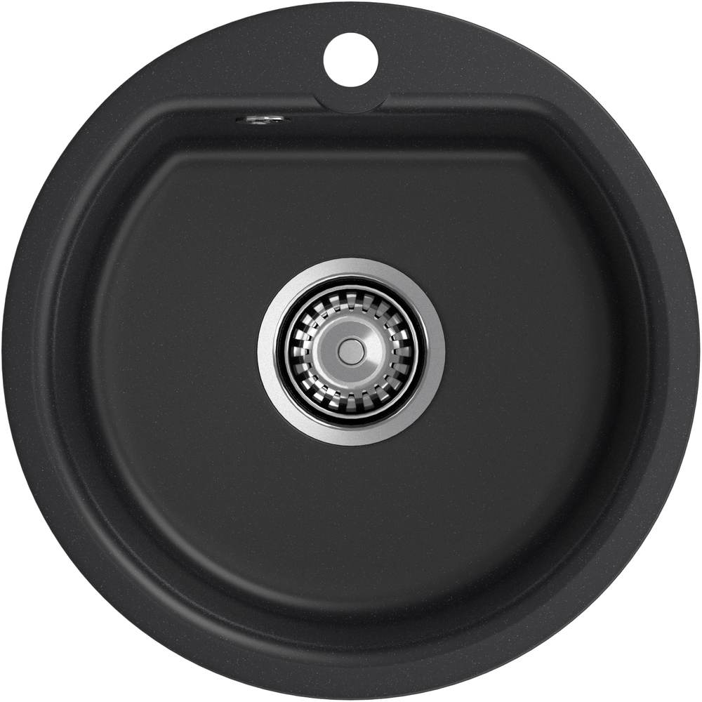 Фото товара: ЭкоМ М-435, мойка, мрамор, черный