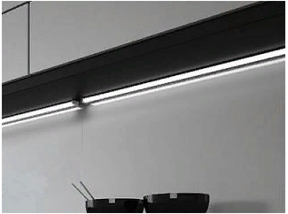 Domus Line Leaf HD светодиодный светильник, 560х36х18 мм, алюминий, свет натуральный белый