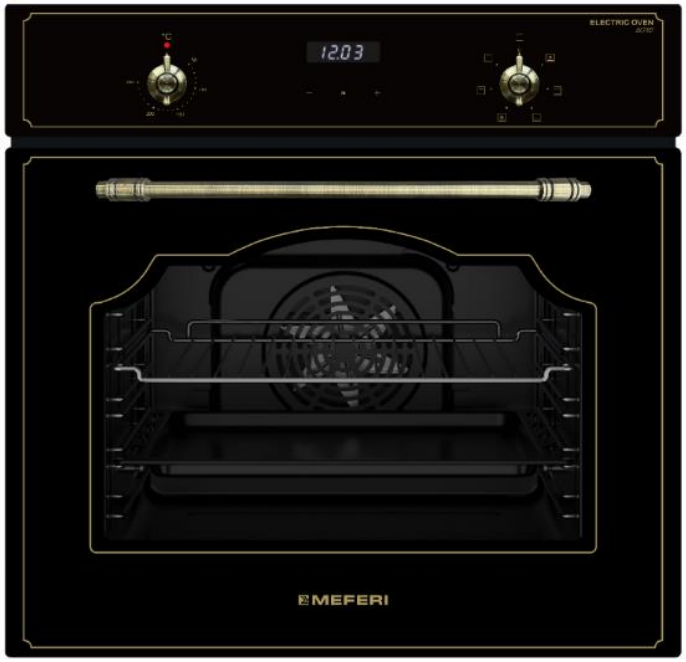 Фото товара: MEFERI MEO606BK RETRO