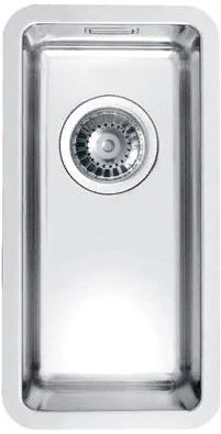 ALVEUS KOMBINO 10 SAT-90, мойка, нержавеющая сталь сатин (в комплекте с сифоном 1130550)