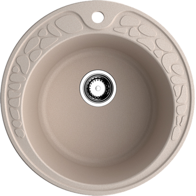 Omoikiri Tovada 51 SA, мойка, гранит, бежевый