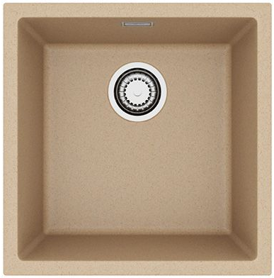 ALVEUS OMNI 20 GRANITAL BEIGE-G55, мойка, гранит, бежевый (в комплекте с сифоном 1145083)