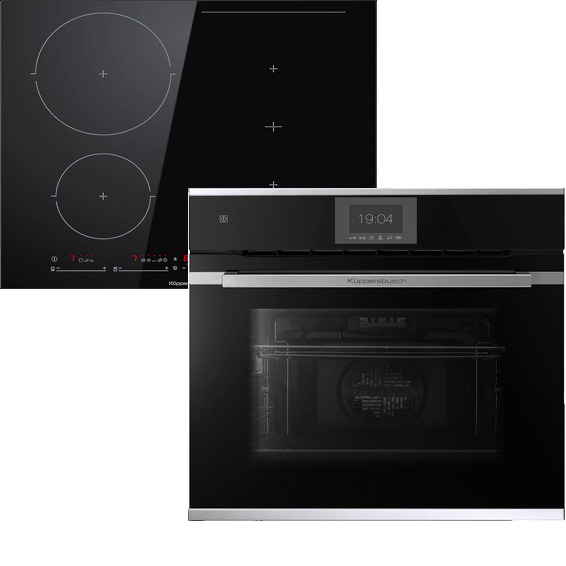 Фото товара: KUPPERSBUSCH KI 6550.0 SR + B 6550.0 S1 STAINLESS STEEL