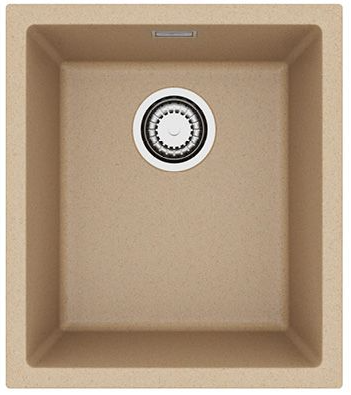 ALVEUS OMNI 10 GRANITAL BEIGE-G55, мойка, гранит, бежевый(с сифоном 1145083)