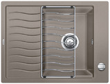 Детальное фото товара: Blanco Elon 45S, мойка, гранит, серый беж с клапаном-автоматом