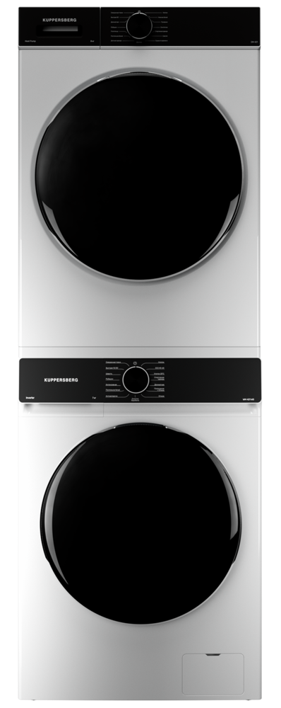 Фото товара: Kuppersberg стирка WM 621 WB + сушка DM 421 + соед.эл DS 421