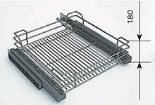 Фото товара: Sige Prezenta корзина сетчатая в шкаф шириной 450 мм