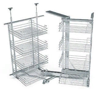 Детальное фото товара: Sige Magic-8 волшебный уголок в высокий шкаф шириной 900 мм, правый