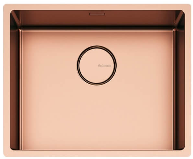 Фото товара: Falmec COMO 50 COPPER PVD, мойка, нержавеющая сталь, медь