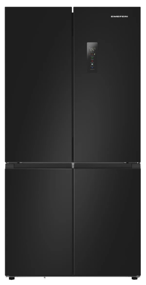 Фото товара: MEFERI MFR70BK TOTAL NO FROST CROSS DOOR ULTRA