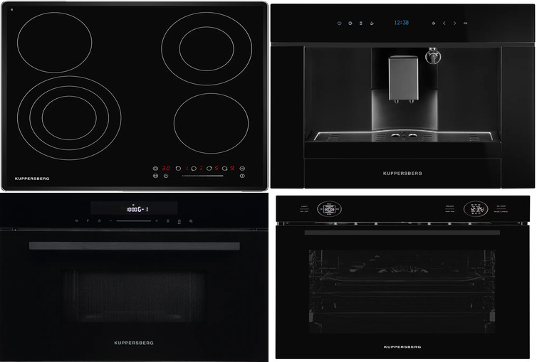 Фото товара: KUPPERSBERG ECS 632 F + HT 612 BLACK + HMW 634 B + KCM 182 BLACK