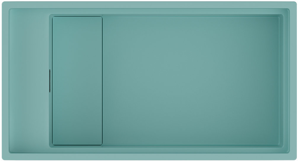 Фото товара: Omoikiri Kinaru Pro 86-U/I, мойка, керамика, azur blue