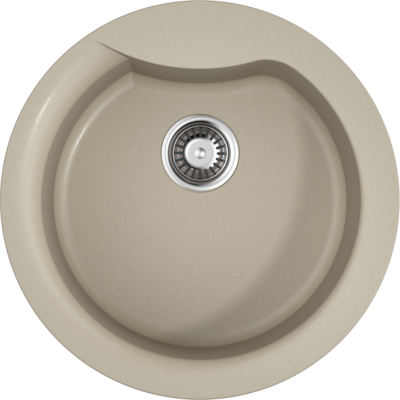 Omoikiri Yasugata 48R-SA, мойка, гранит, бежевый