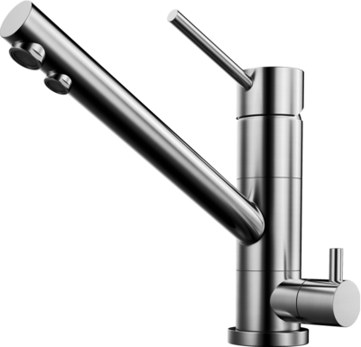 Omoikiri Tonami-BN, смеситель, нержавеющая сталь