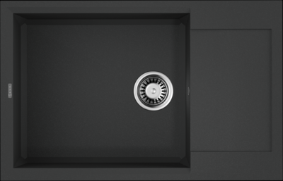 Omoikiri Sakaime 78-LB-BL, мойка, гранит, черный