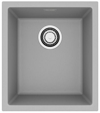 ALVEUS OMNI 10 GRANITAL CONCRETE-G81, мойка, гранит, бетон (в комплекте с сифоном 1145083)