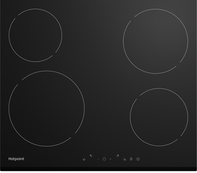 Фото товара: Hotpoint HR 6T1 B стеклокерамическая поверхность