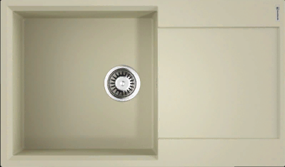 Omoikiri Daisen 86-BE, мойка, гранит, ваниль