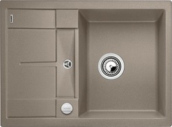 Детальное фото товара: Blanco Metra 45S Compact, мойка, гранит, серый беж, с клапаном-автоматом