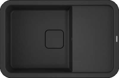 Omoikiri Tasogare 78-BL, мойка, гранит, черный