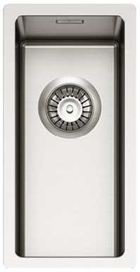 ALVEUS NOX 10 BRS, мойка, нержавеющая сталь (в комплекте с интегрированным сифоном)