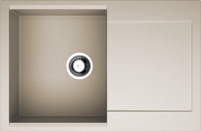 Omoikiri Daisen 78 SA, мойка, гранит, бежевый