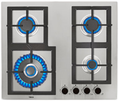 Teka EFX 60.1 4G AI AL DR CI NAT Детальное фото товара: Teka EFX 60.1 4G AI AL DR CI NAT газовая поверхность