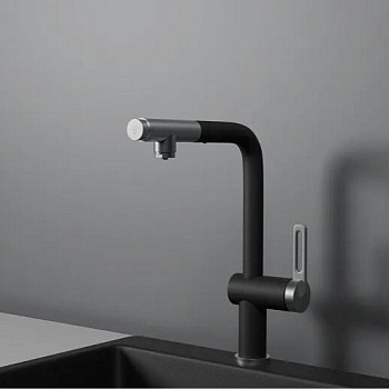 Фото товара: GRANULA 8169 смеситель, гранит, шварц