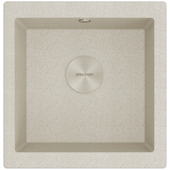 Фото товара: Paulmark GERA 50, мойка, гранит, бежевый