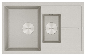 Фото товара: Paulmark FLUGEN 60/1,5, мойка, гранит, серый