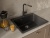 Rivelato ALBANO 1573503 antracite/cromo, смеситель, гранит, антрацит/хром Детальное фото товара: Rivelato ALBANO 1573503 antracite/cromo, смеситель, гранит, антрацит/хром