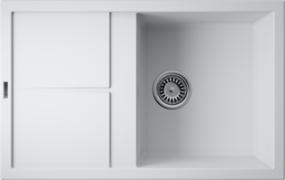 Детальное фото товара: Omoikiri Sumi 79A-WH, мойка, керамика, белый