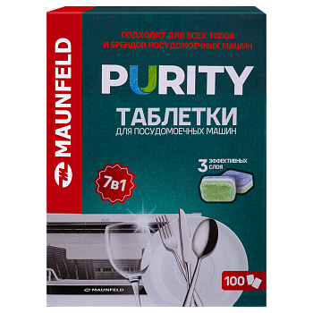 Фото товара: Maunfeld таблетки для посудомоечных машин MDT100ST ЧЗ