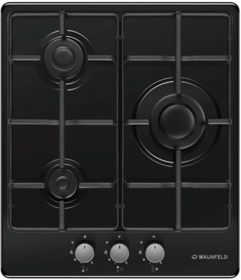 Детальное фото товара: Maunfeld EGHE.43.3STS-EB газовая поверхность