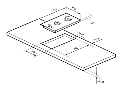 Схема встраивания