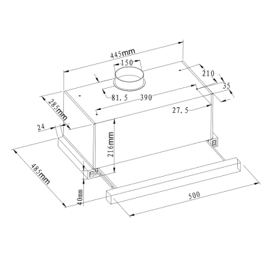 Детальное фото товара: Evelux Tel 50 B