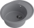 GranFest URBAN GF-UR-857L, мойка, гранит, темно-серый Детальное фото товара: GranFest URBAN GF-UR-857L, мойка, гранит, темно-серый