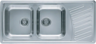 Детальное фото товара: ALVEUS ELEGANT 70 SAT-90, мойка, нержавеющая сталь сатин (в комплекте с сифоном 1130555)