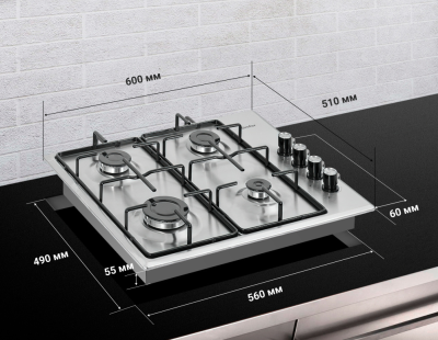 Детальное фото товара: SIMFER H60Q40M411 газовая поверхность