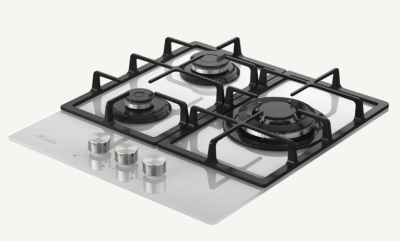 Детальное фото товара: Monsher MGG 43 Blanc газовая поверхность