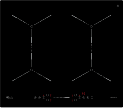 Детальное фото товара: making Oasis everywhere P-EIGD индукционная поверхность