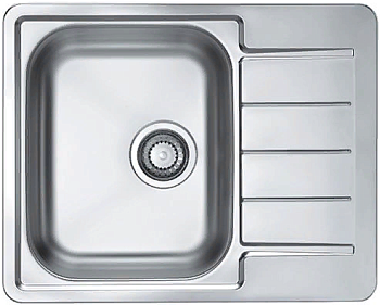 Фото товара: ALVEUS LINE 110 NAT 90 FI, мойка, нержавеющая сталь (в комплекте с сифоном 1130551)