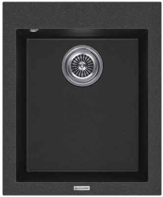 Детальное фото товара: KUCHENSTERN OBEN 45, мойка, гранит, антрацит