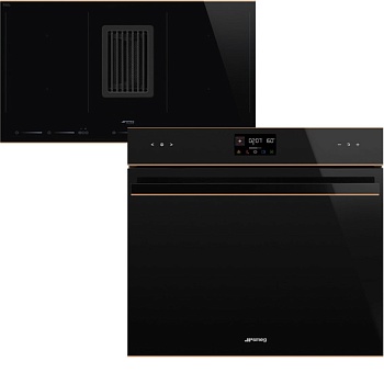 Фото товара: Smeg HOBD682R1 + SOP6602TNR