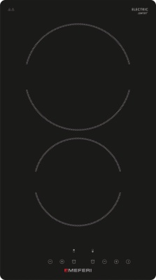 Детальное фото товара: MEFERI MEH302BK COMFORT стеклокерамическая поверхность