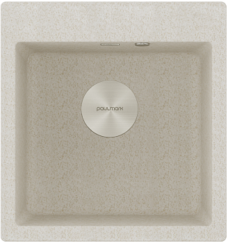 Фото товара: Paulmark KANTE 50, мойка, гранит, бежевый