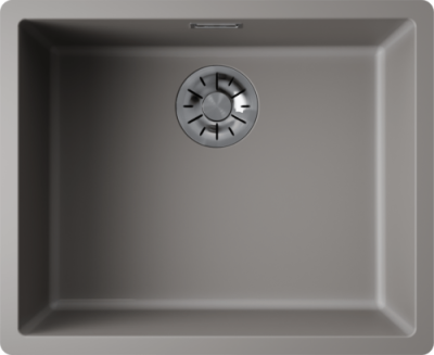 Детальное фото товара: Omoikiri Yamakawa 55 Integra-GR, мойка, керамика, leningrad grey